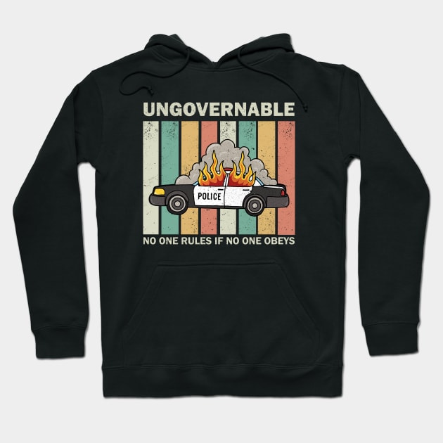 Ungovernable Hoodie by valentinahramov